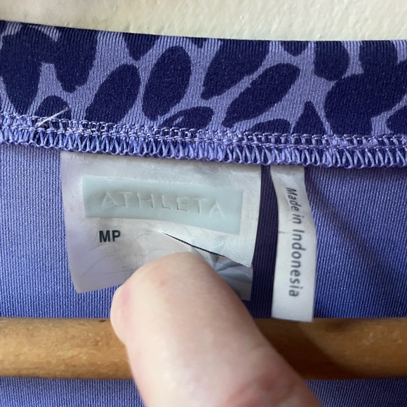 Athleta Nectar Dress in Floral Pattern Size Medium - Picture 9 of 10